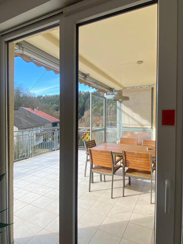 Heidelberg Ferienwohnung Krebs: Balkon